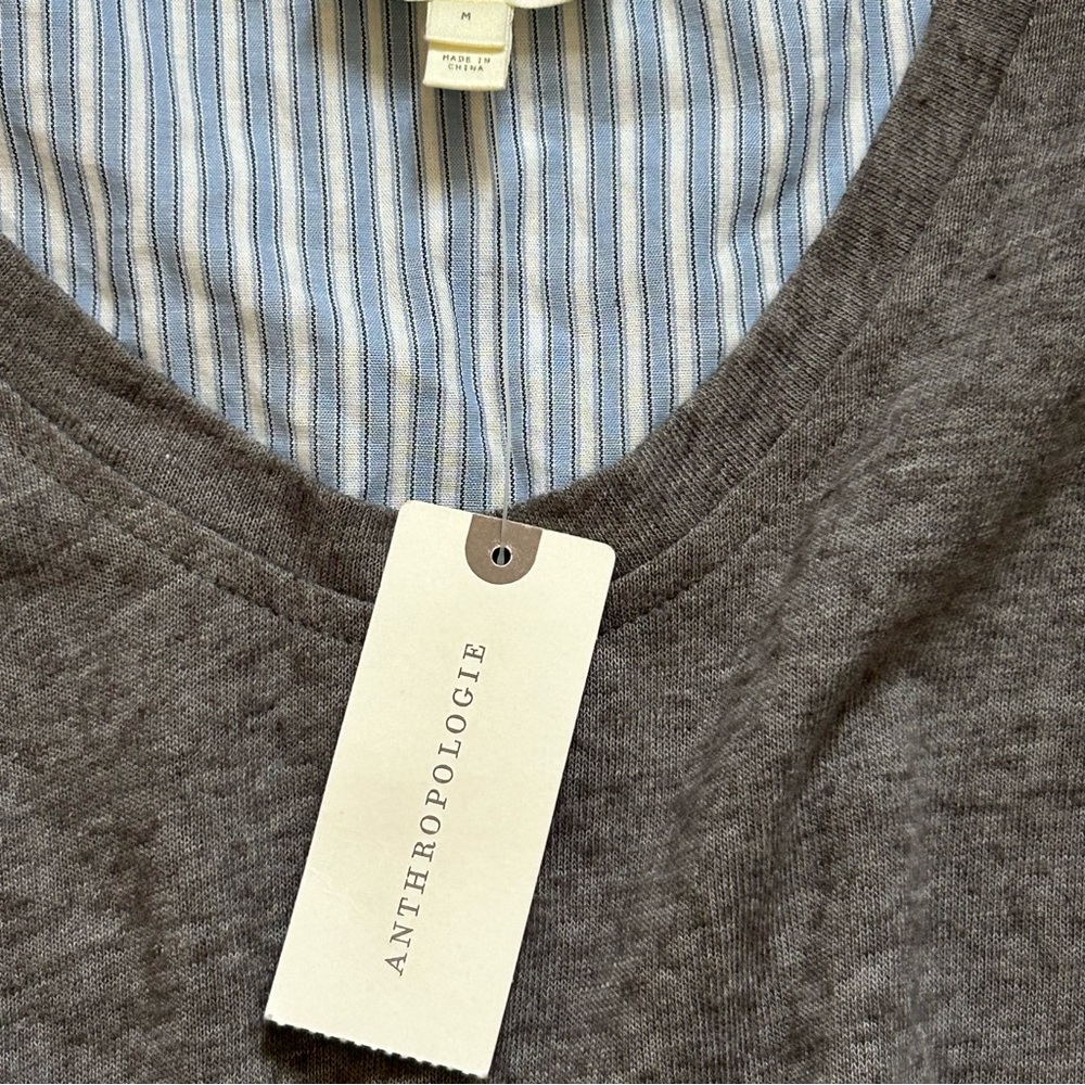 Anthropologie Deletta Callisto Swing Babydoll top - Picture 6 of 11